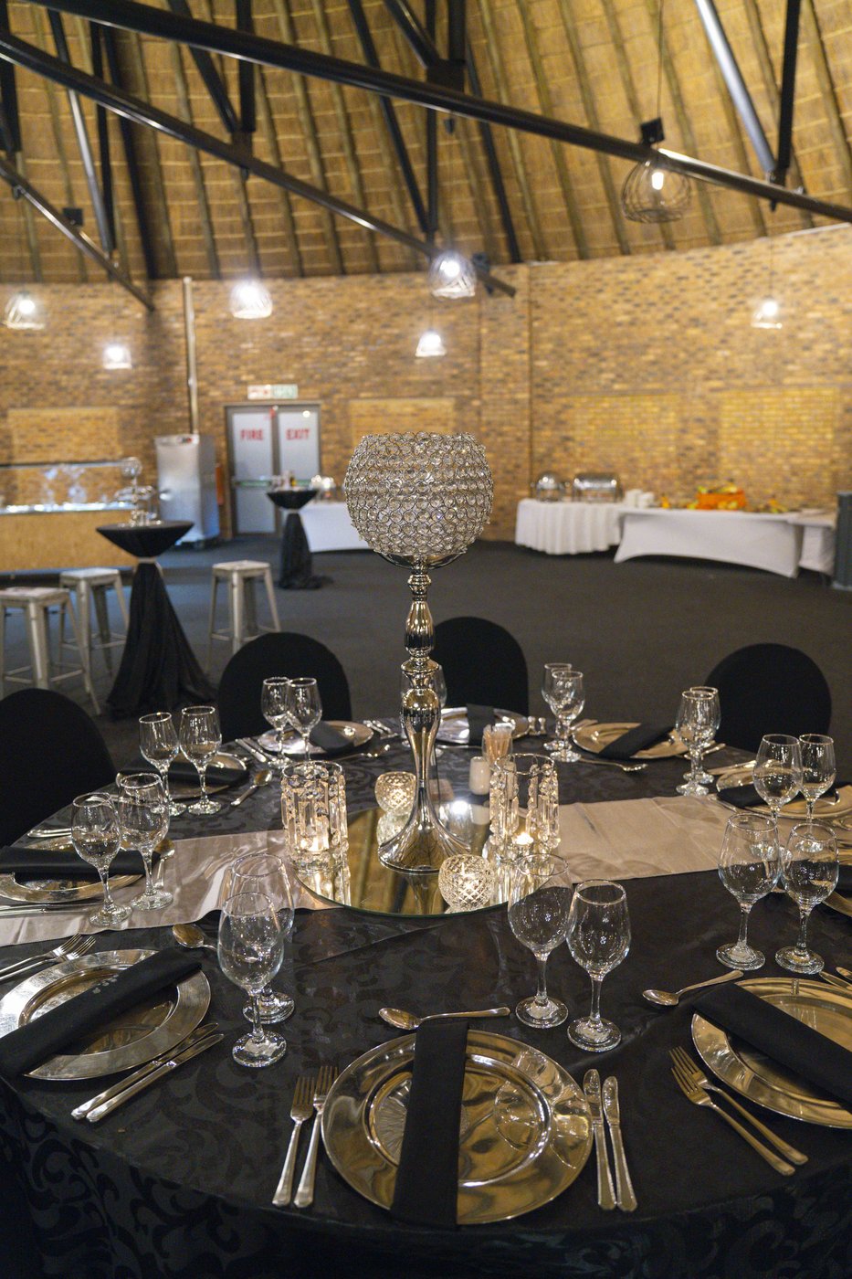 Gala dinner setup at the 2025 TPO Leadership Dialogue